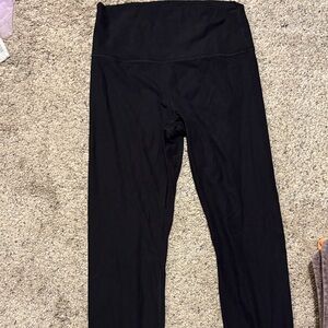 All in Motion ribbed black Leggings